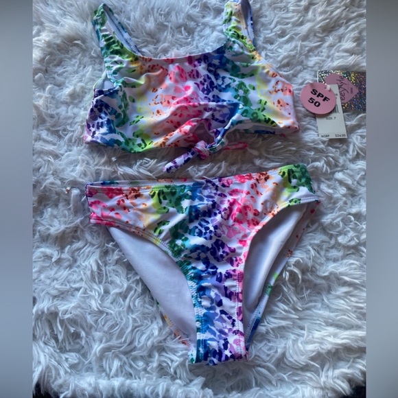 2pc Fun Leopard Bikini Set - Picture 2 of 5